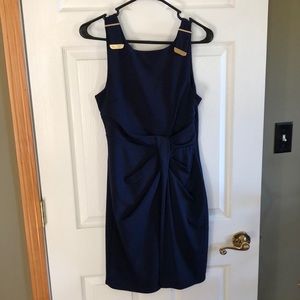 Navy Blue Cocktail Dress